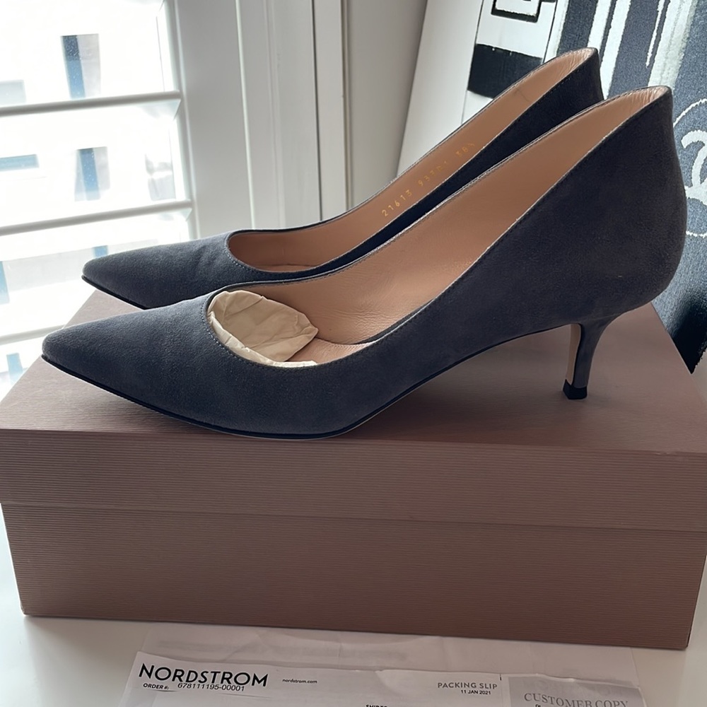 Gianvito Rosi Pointed Roe Pump Size 38.5